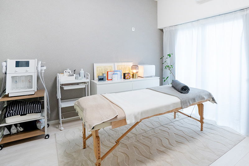 BIOEL福岡の清潔感あふれる店内の様子