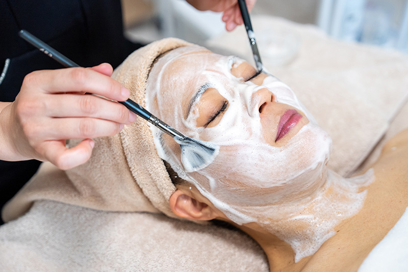 LHAララピールのツヤ肌仕上がり